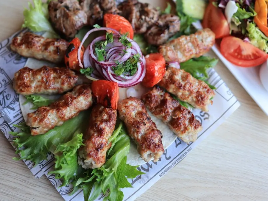 Beef Seekh or Chapli Kebab