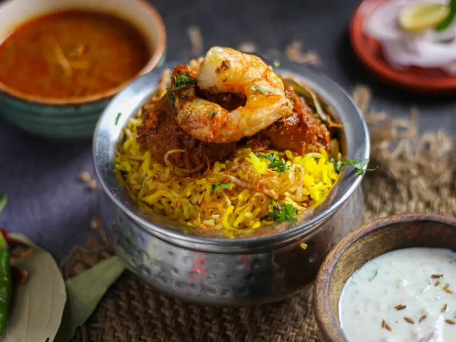 Shrimp Biryani (imported)