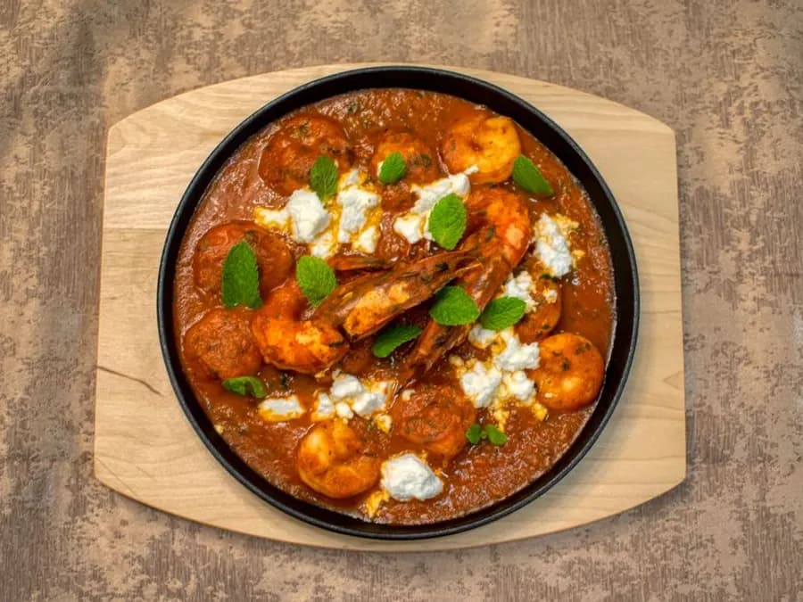 Saag Shrimp (Shrimp & Spinach)